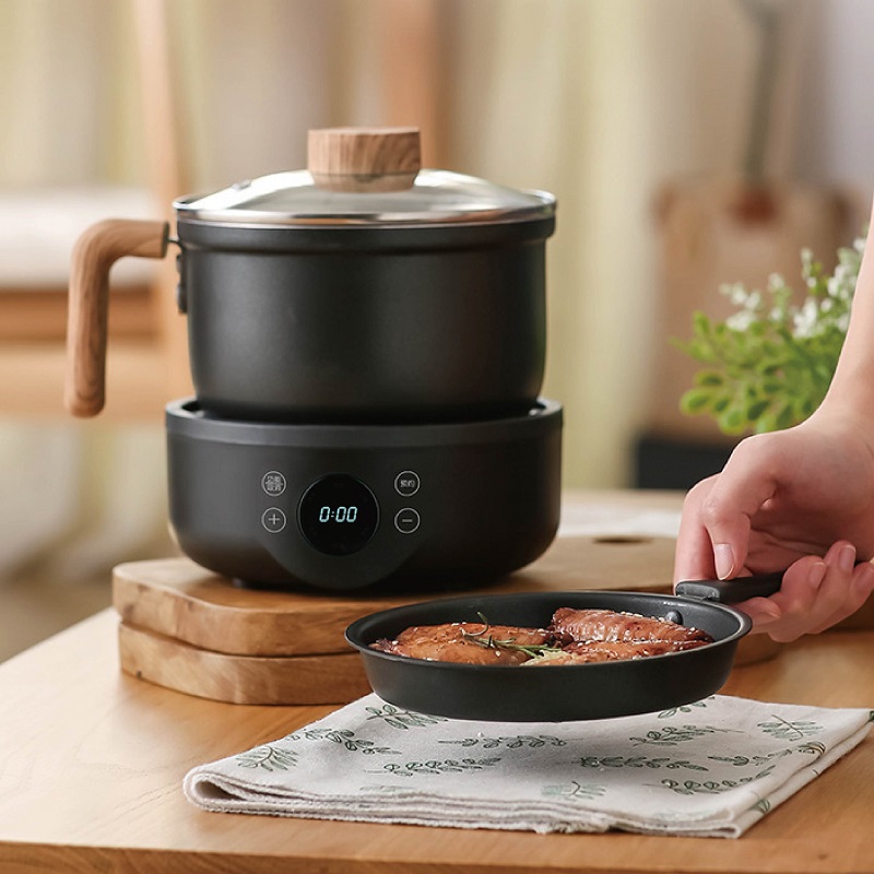 Kitchen Appliances Sales - 110V/220V Multi-function Electric Cooking Pot Non-stick