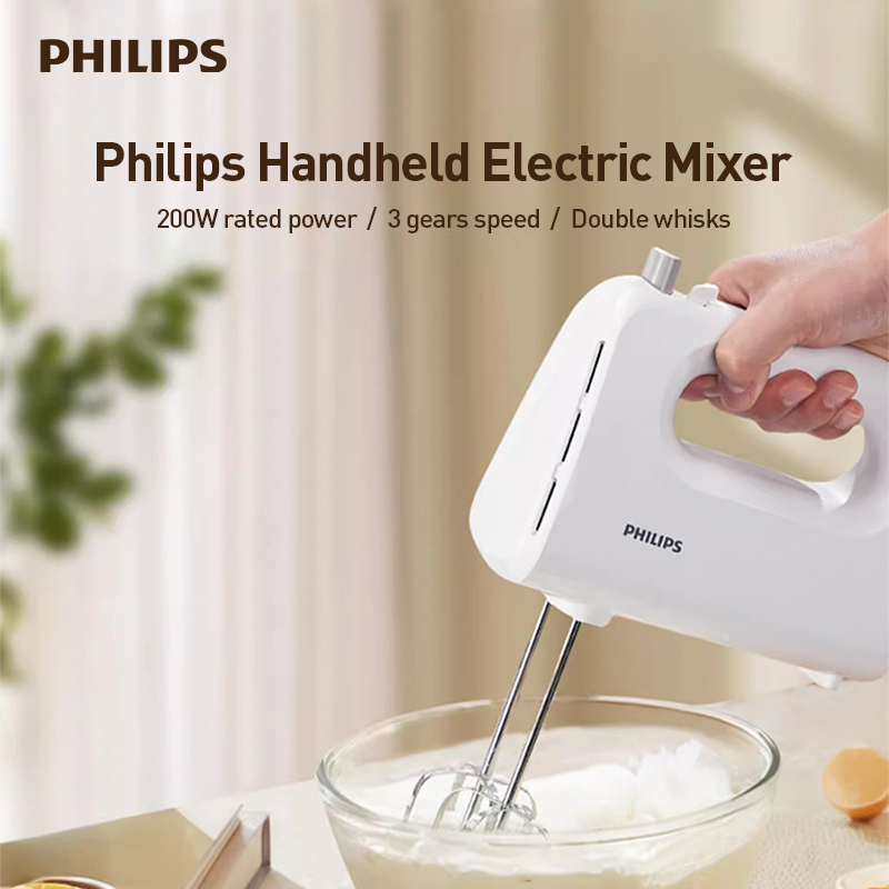 Kitchen Appliances Sales - Philips Handheld Electric Egg Beater 3-Speed