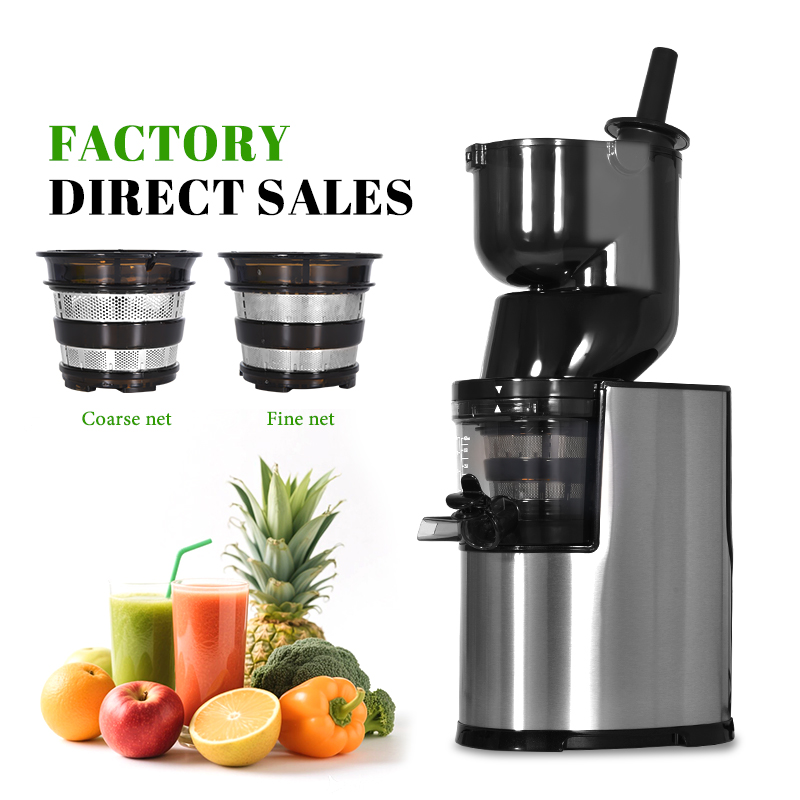 Juicer Cold Press Slow - MOSEENER Commercial Portable Electric Slow Juicer
