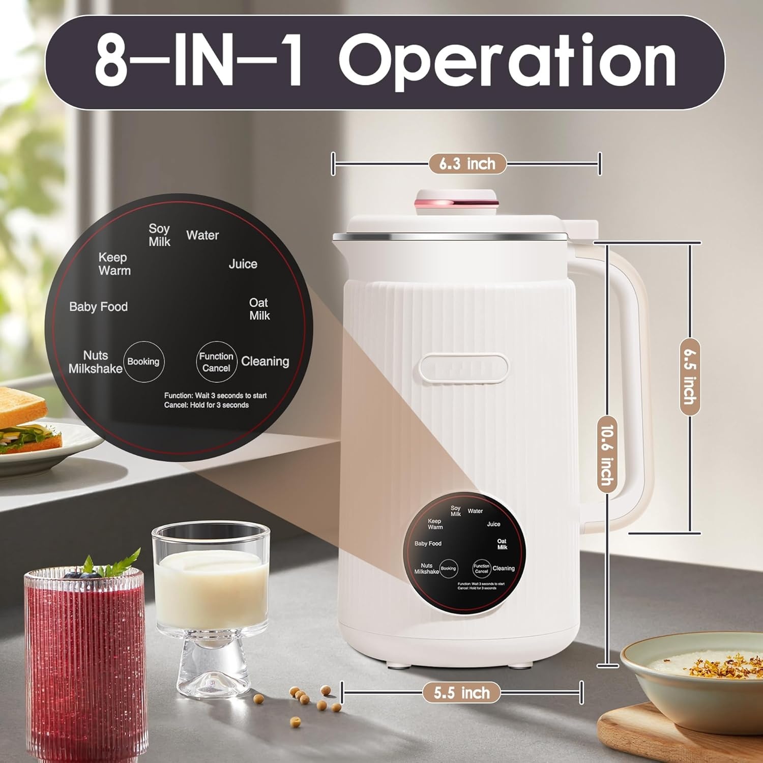 Mini Soybean Milk Maker No Fil - Kitchen Appliances Lowes ulasan dan harga
