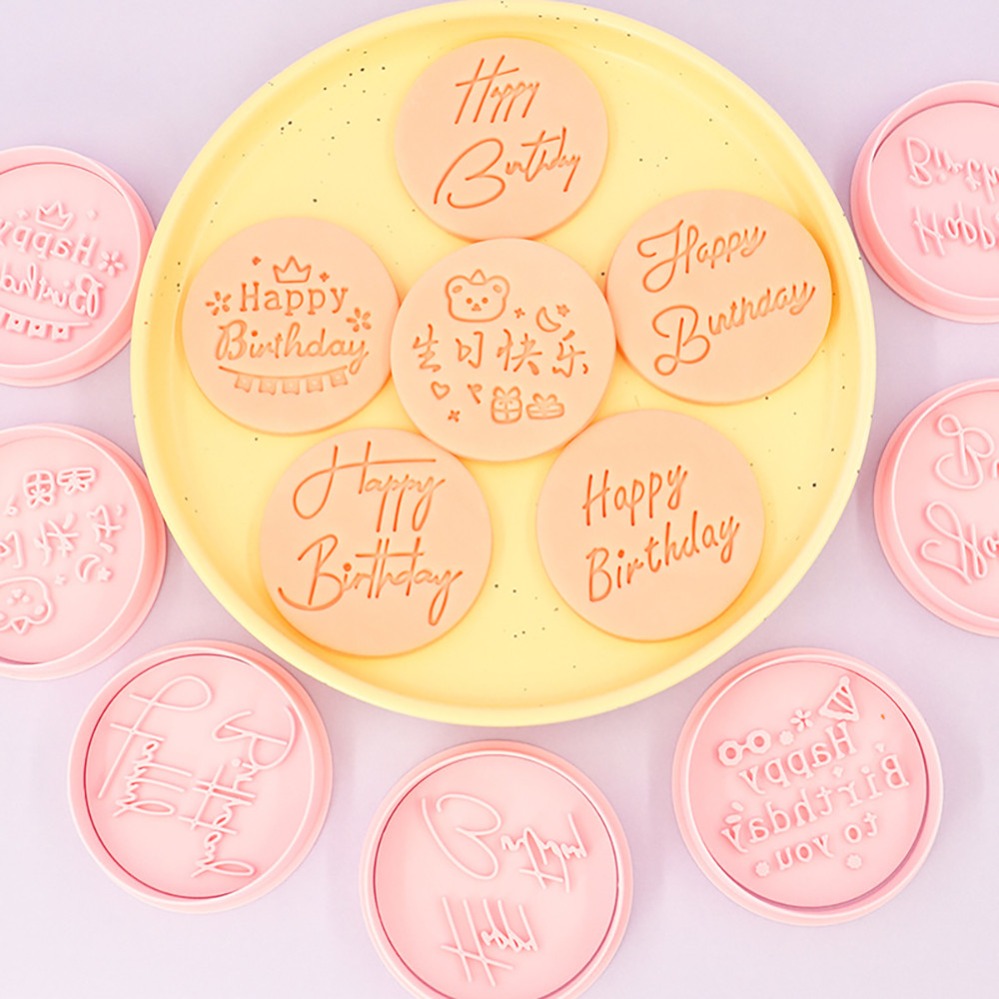 Happy Birthday Cookie Cutters  - Kitchen Appliances Baking ulasan dan harga