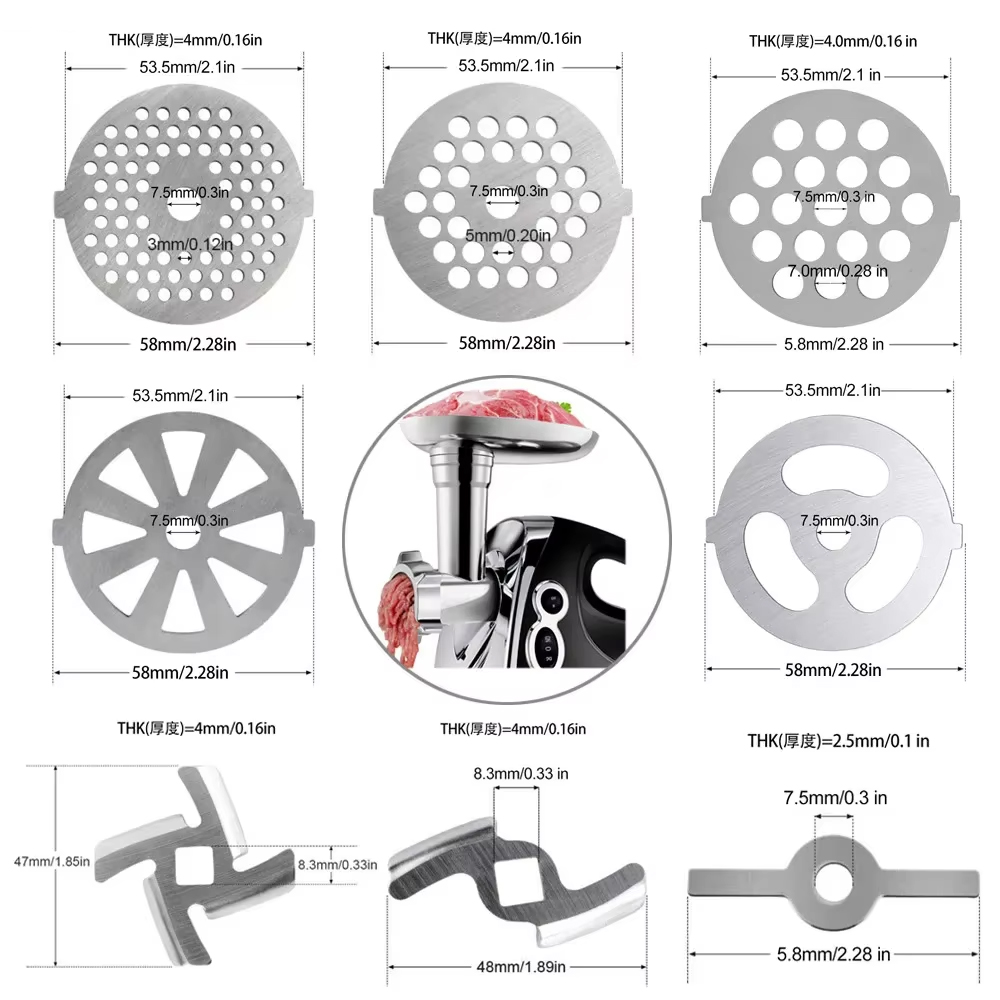 Meat Grinder Blades Pinion Mix - Kitchen Appliances Sales ulasan dan harga
