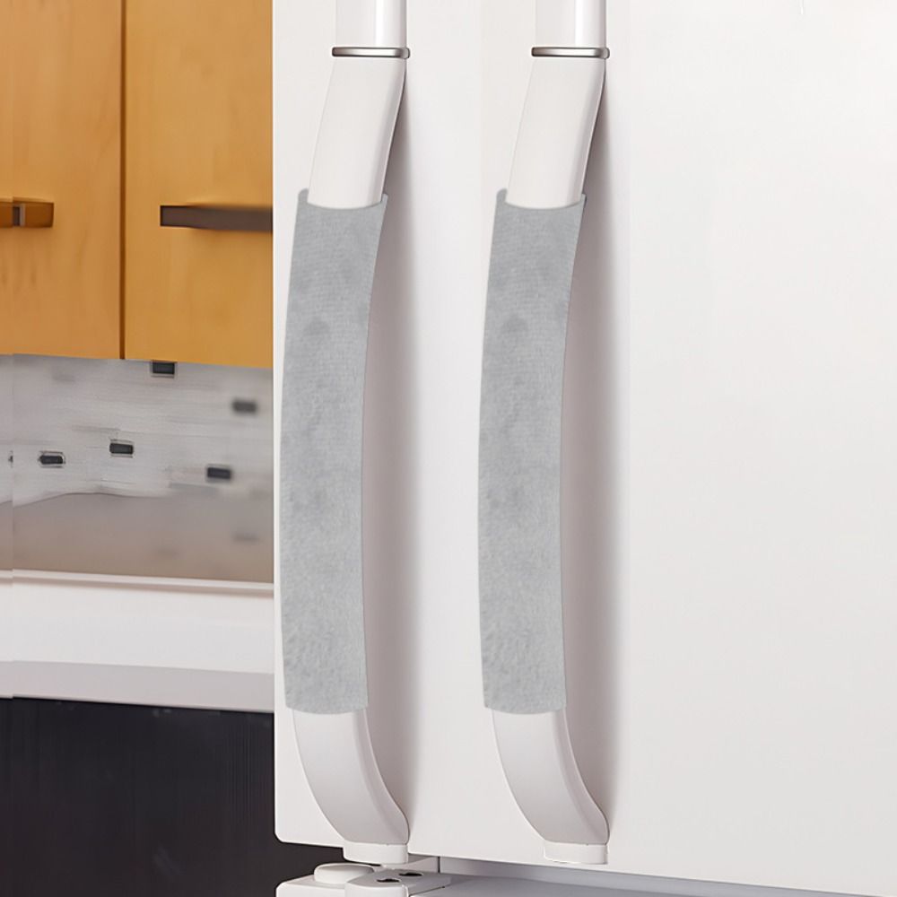 2Pcs/Set Refrigerator Door Han - Kitchen Appliances With Red Knobs ulasan dan harga