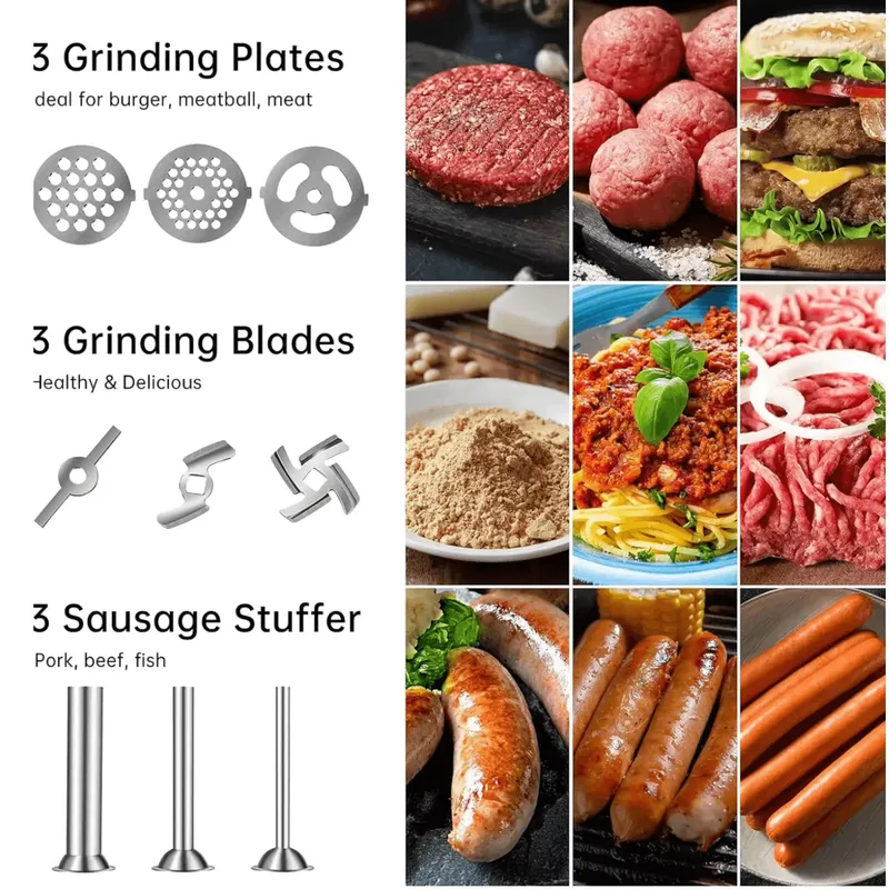 Electric Meat Grinder Househol - Kitchen Appliances Lowes ulasan dan harga
