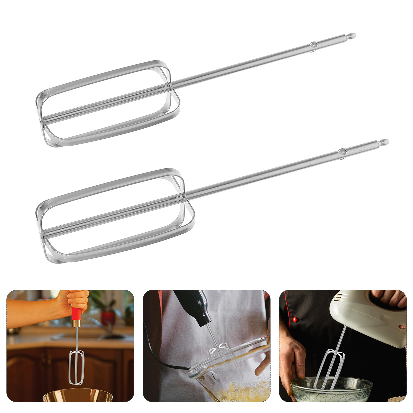 2 Pcs Stainless Steel Hand Mix - Kitchen Appliances Sales ulasan dan harga