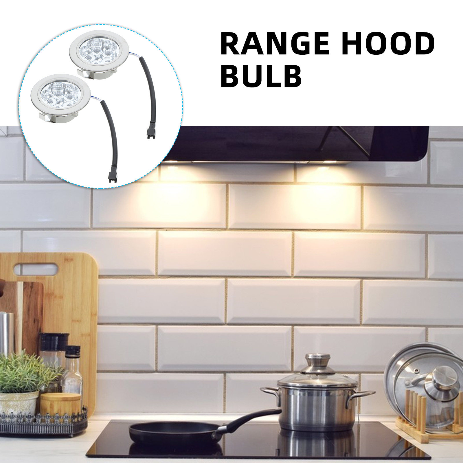 2Pcs LED Stove Hood Light Bulb - Kitchen Appliances Lowes ulasan dan harga