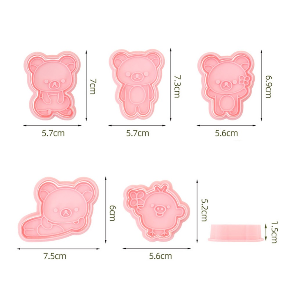 Cookie Cutters Cartoon Bear Bi - Kitchen Appliances Baking ulasan dan harga