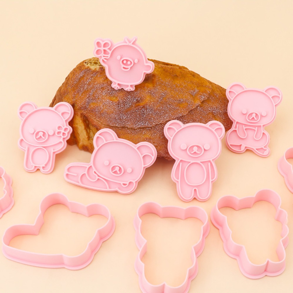 Cookie Cutters Cartoon Bear Bi - Kitchen Appliances Baking ulasan dan harga